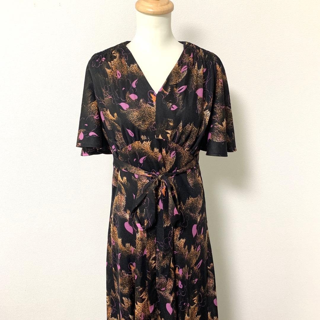 Dorette ロングワンピース【M相当】ウエスト紐 裏地付き — image 2