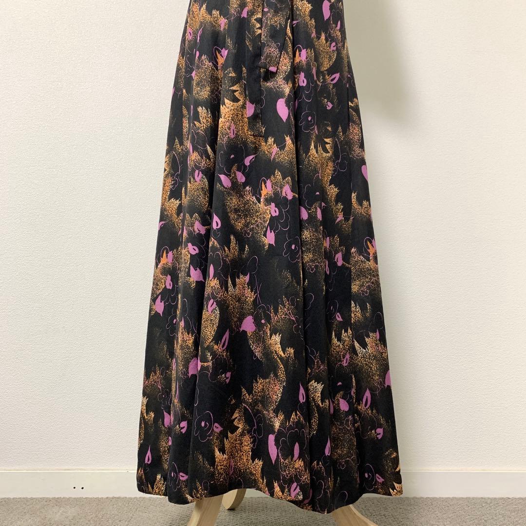 Dorette ロングワンピース【M相当】ウエスト紐 裏地付き — image 5