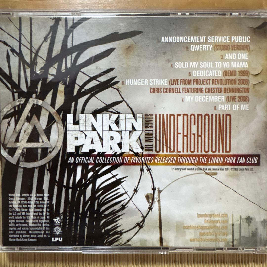 【3枚1100円】LINKIN PARK - ソングス・フロム・ジ・アンダー — image 4