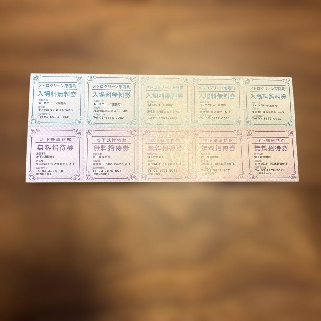 2026年6月末まで‼️メトロ株主優待セット — image 2