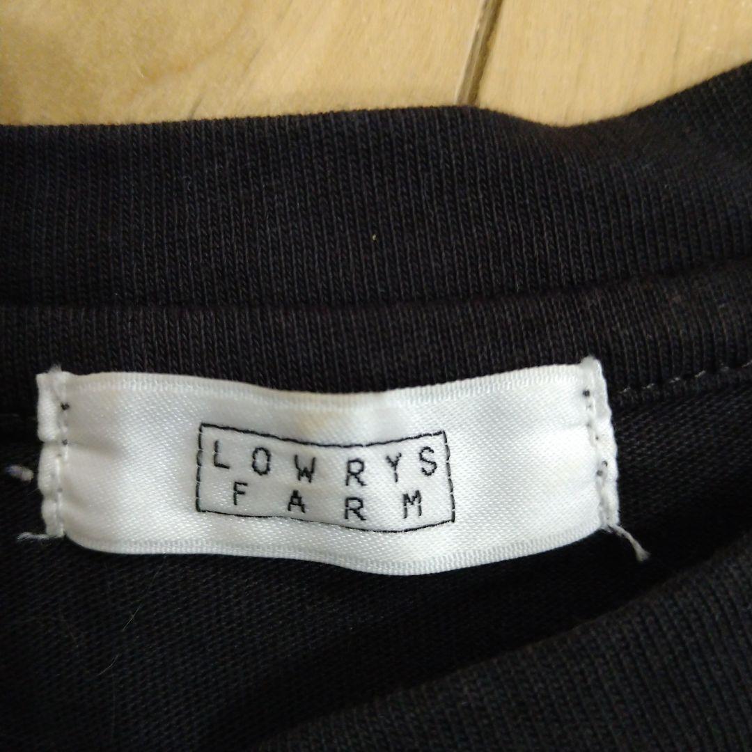 LOWRYS FARM ノースリーブ 炭色　ダークグレー — image 3
