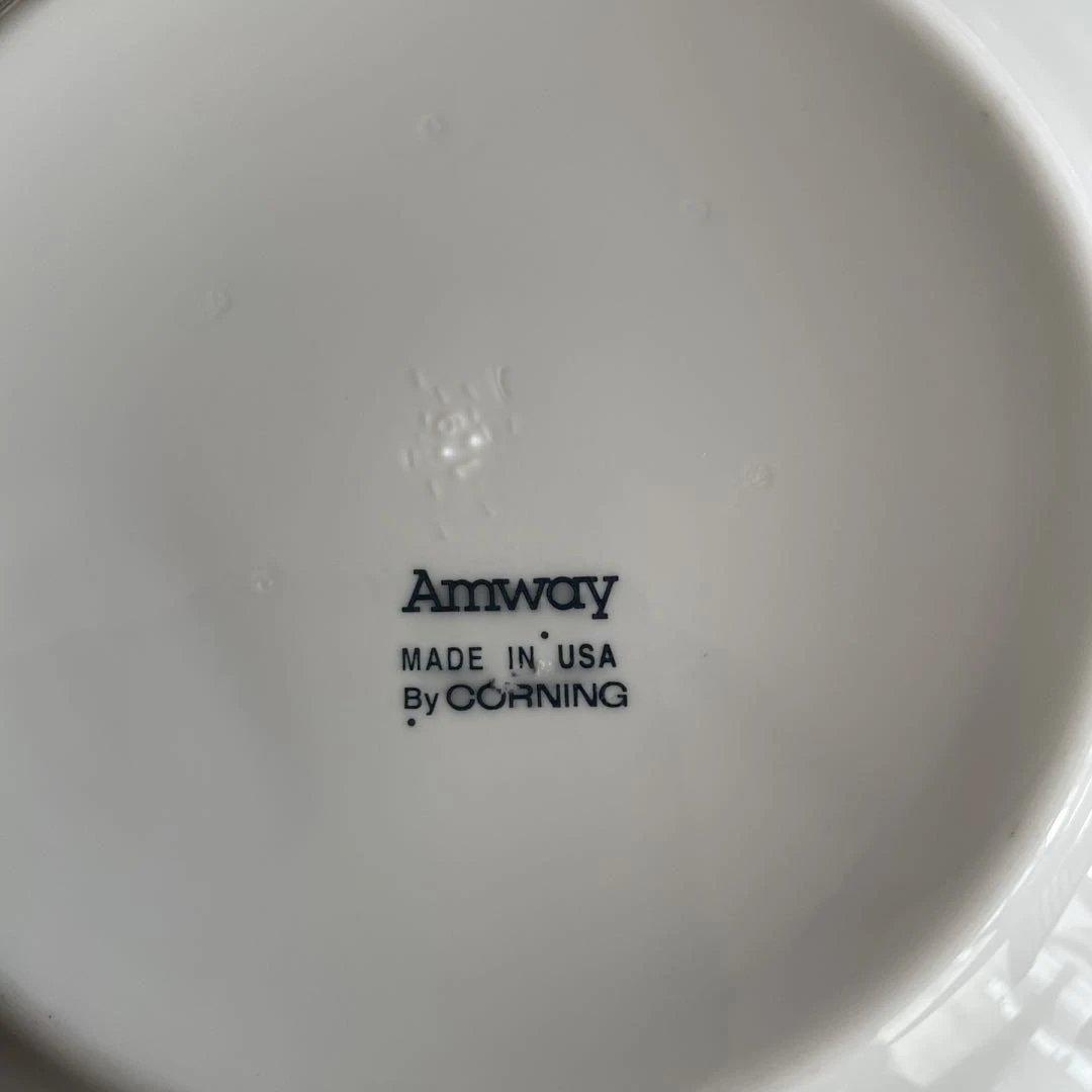 Amway by CORNING プレート 皿 ホワイト4枚セット — image 4
