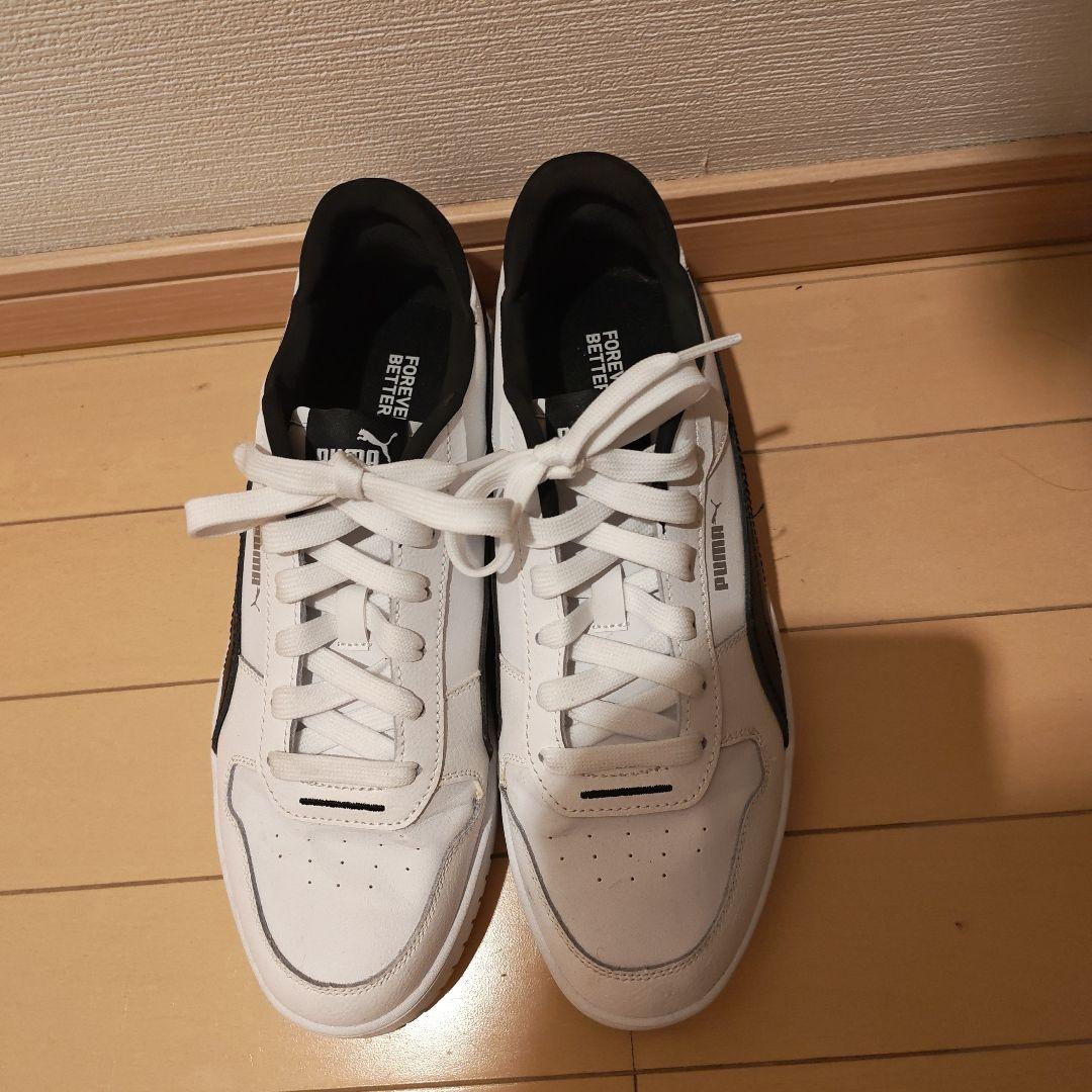 PUMA コート ラリー スカイ｜厚底スニーカー ローカット 27cm — image 3
