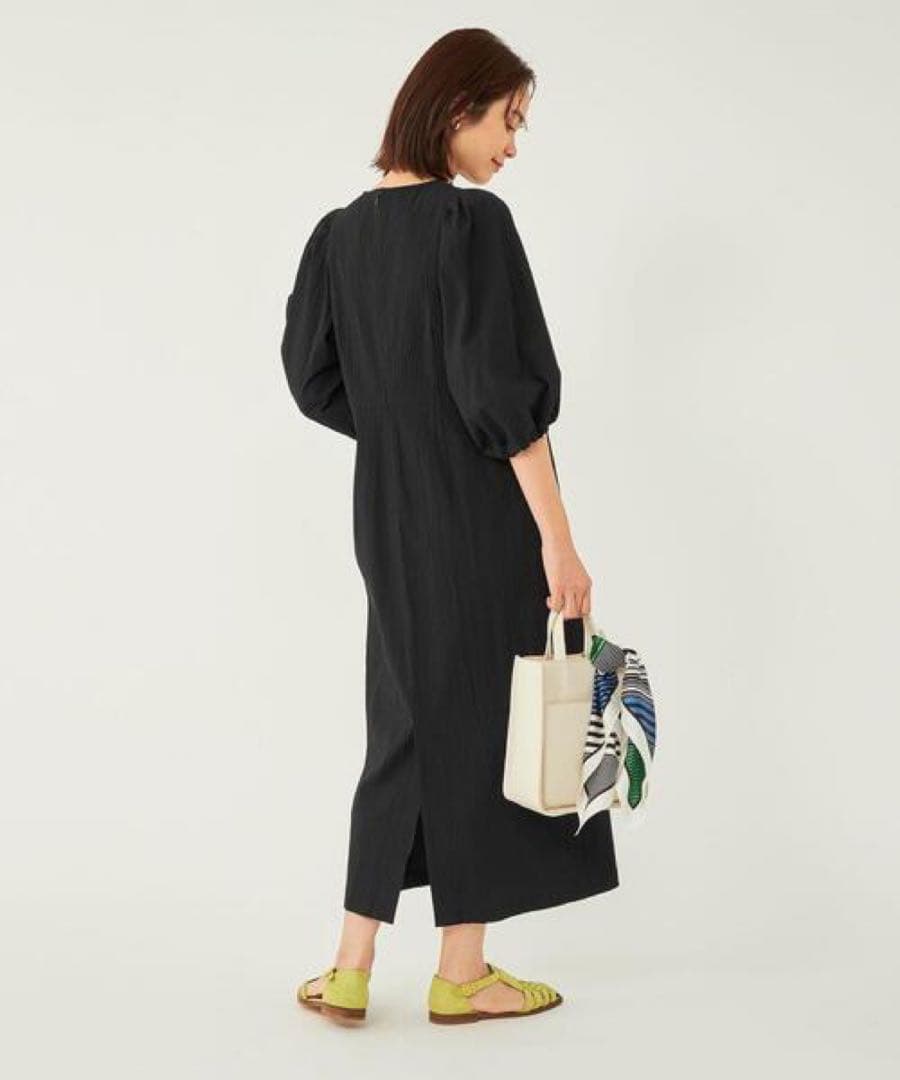 green label relaxing サッカーボリュームスリーブワンピース — image 2