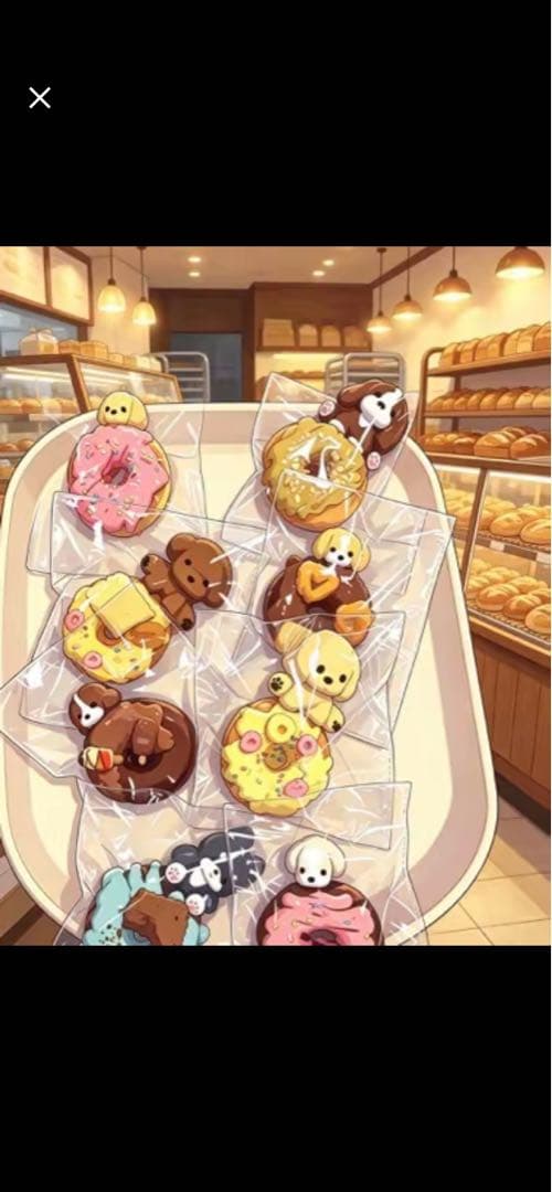 KUNA スクイーズ ドーナツ　犬 — image 2