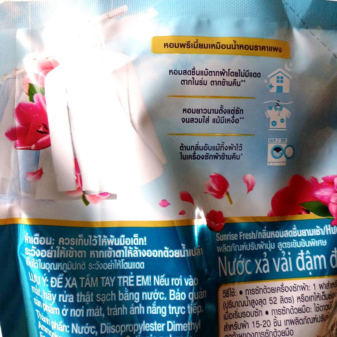 ベトナムDowny 柔軟剤 サンライズフレッシュ 800ml ×2袋 濃縮タイプ — image 4