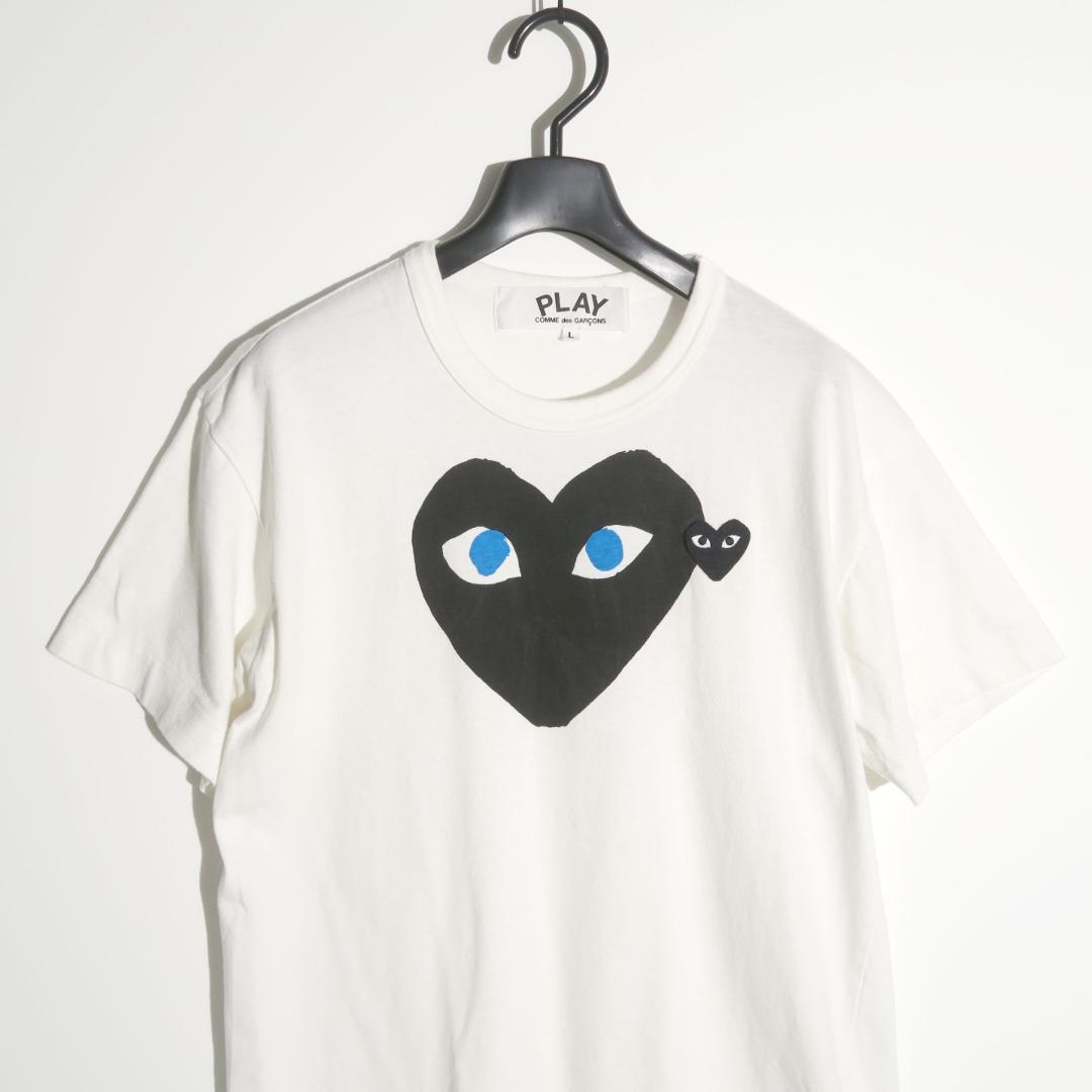 PLAY COMME des GARCONS 青目 ブラックハートTシャツ — image 2