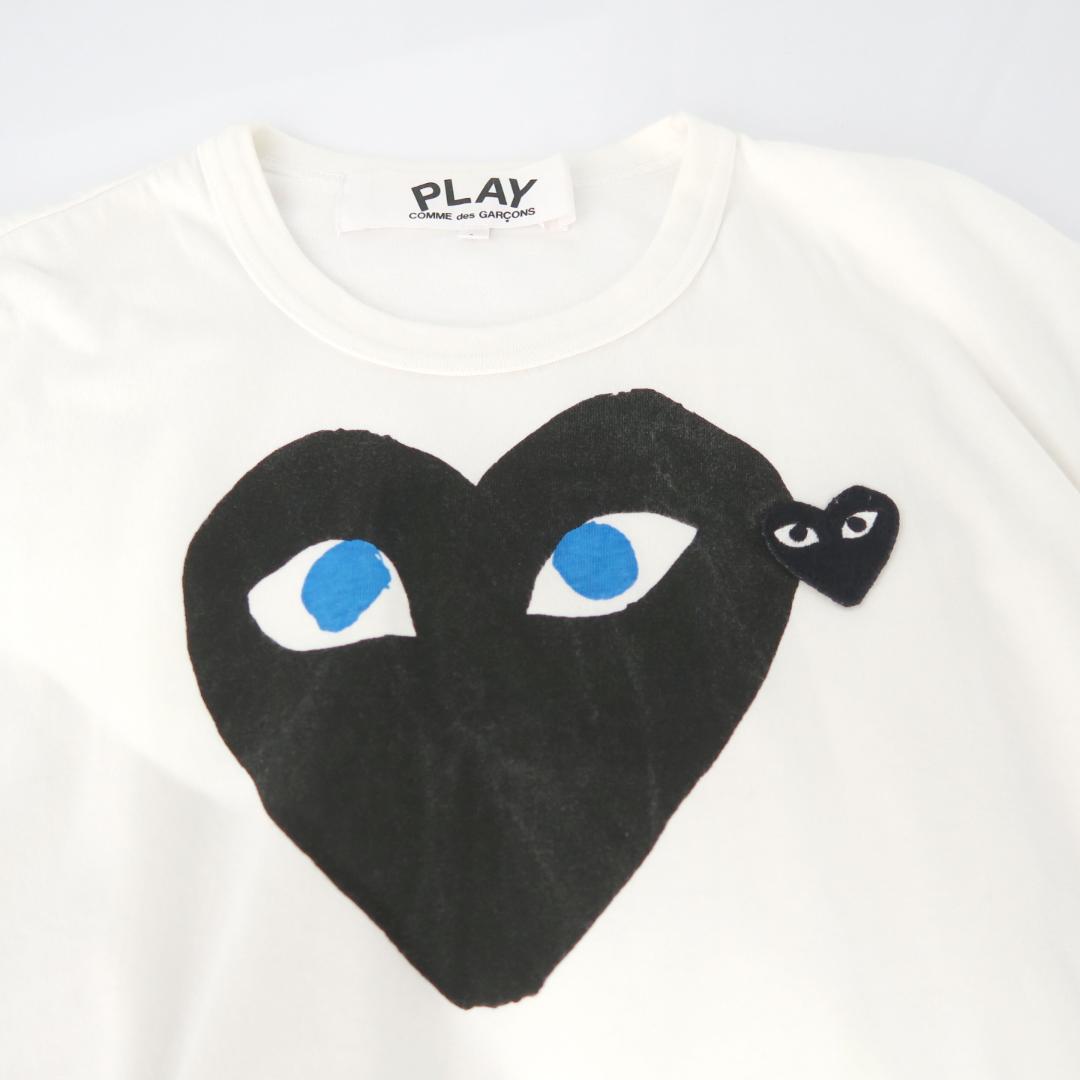 PLAY COMME des GARCONS 青目 ブラックハートTシャツ — image 4
