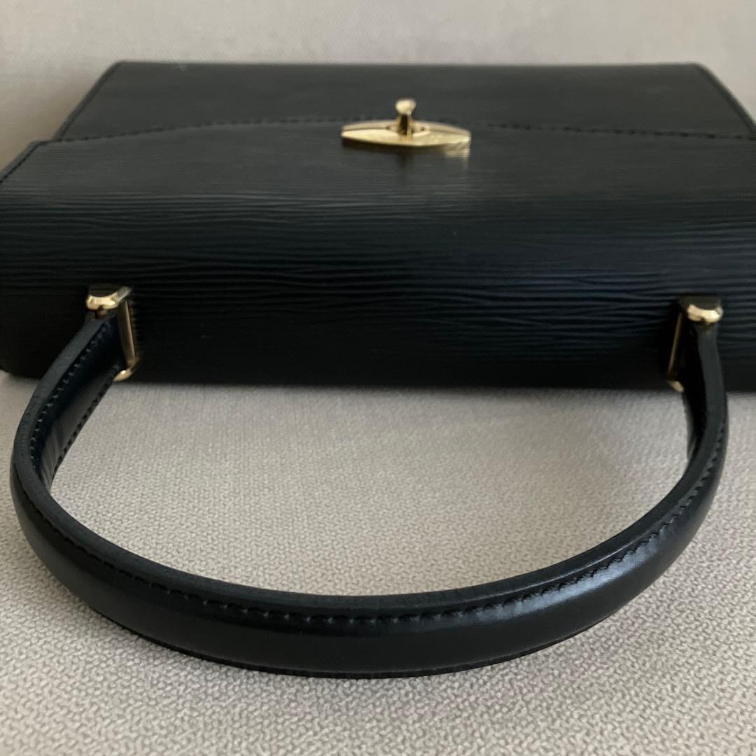 LOUIS VUITTONルイヴィトンマルゼルブエピレザーハンドバッグ ブラック — image 3