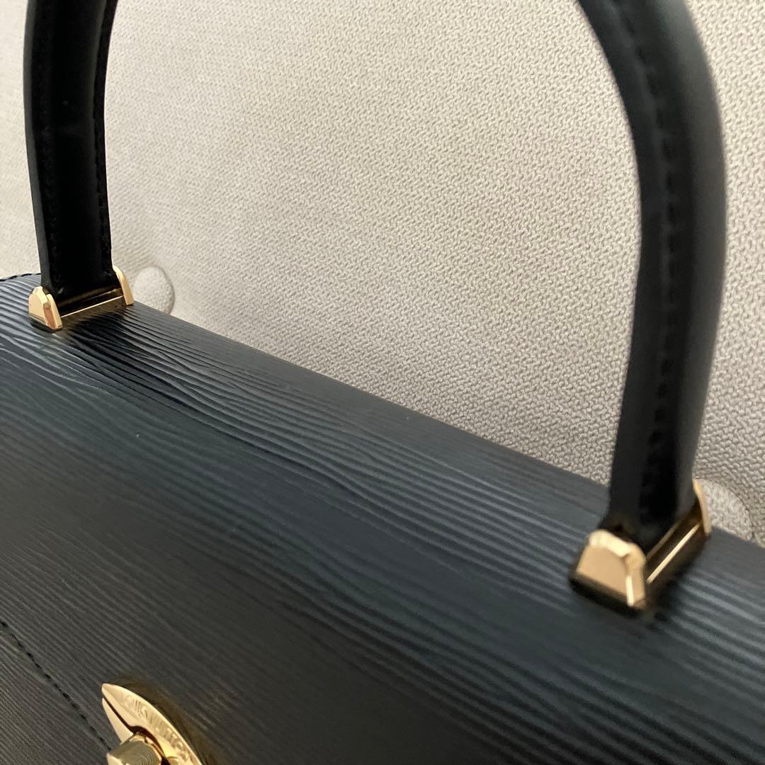LOUIS VUITTONルイヴィトンマルゼルブエピレザーハンドバッグ ブラック — image 5