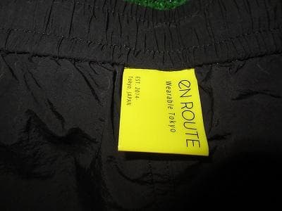 EN ROUTE/ユナイテッドアローズ　ランニングショートパンツ　ブラック — image 3