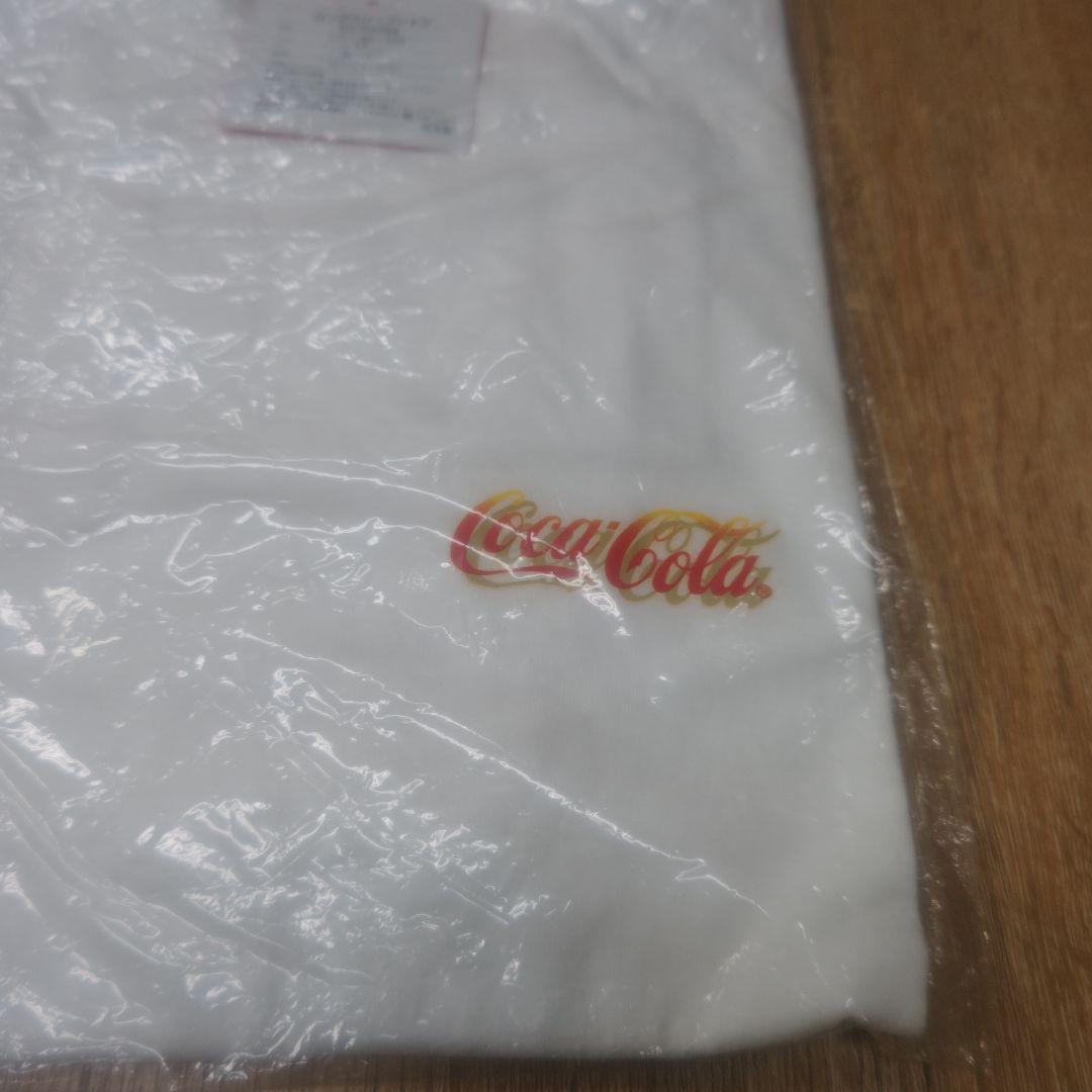 コカコーラ 長袖Tシャツ ロングスリーブシャツ 白 L 未開封 — image 3