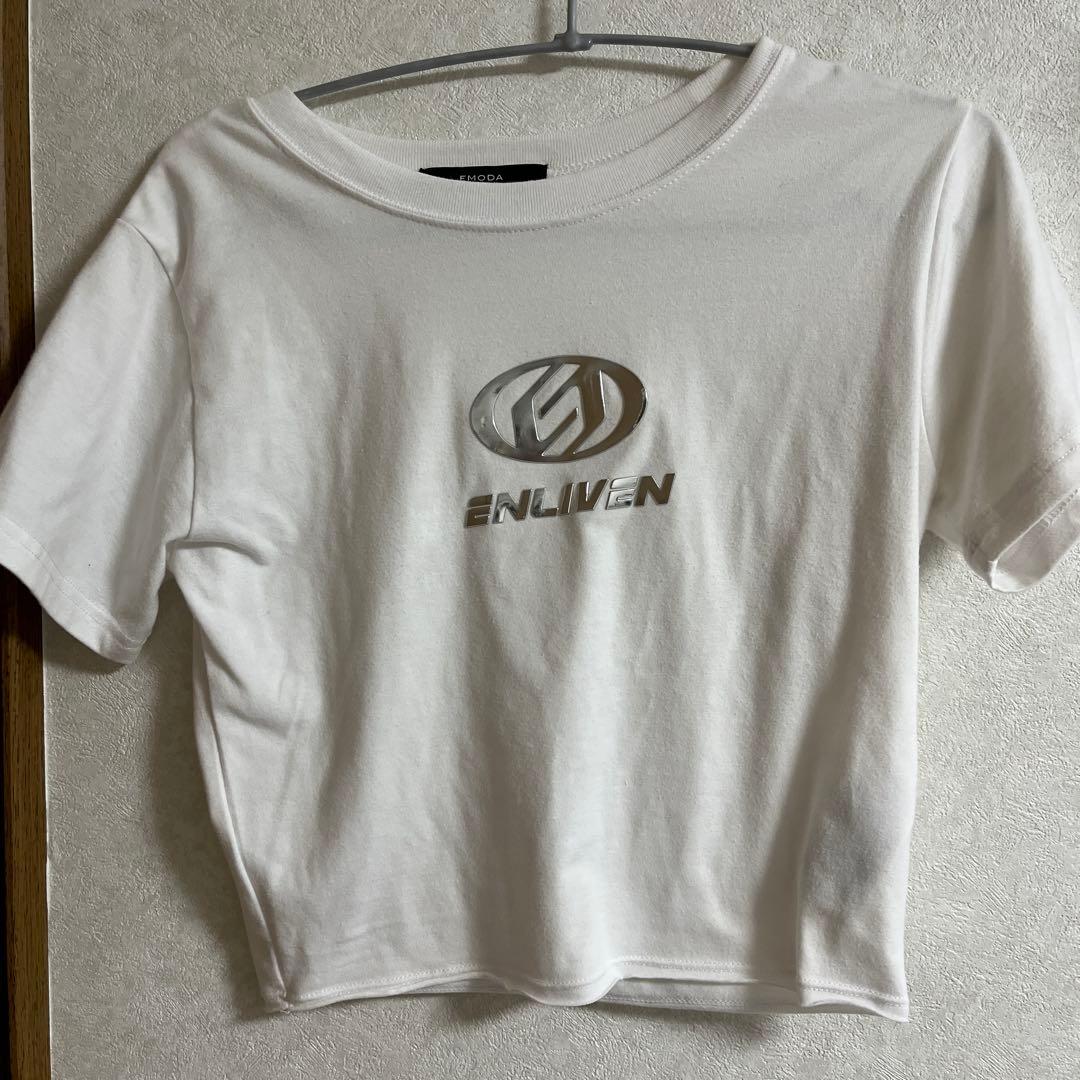 EMODA メタルロゴ Tシャツ ホワイト — image 3