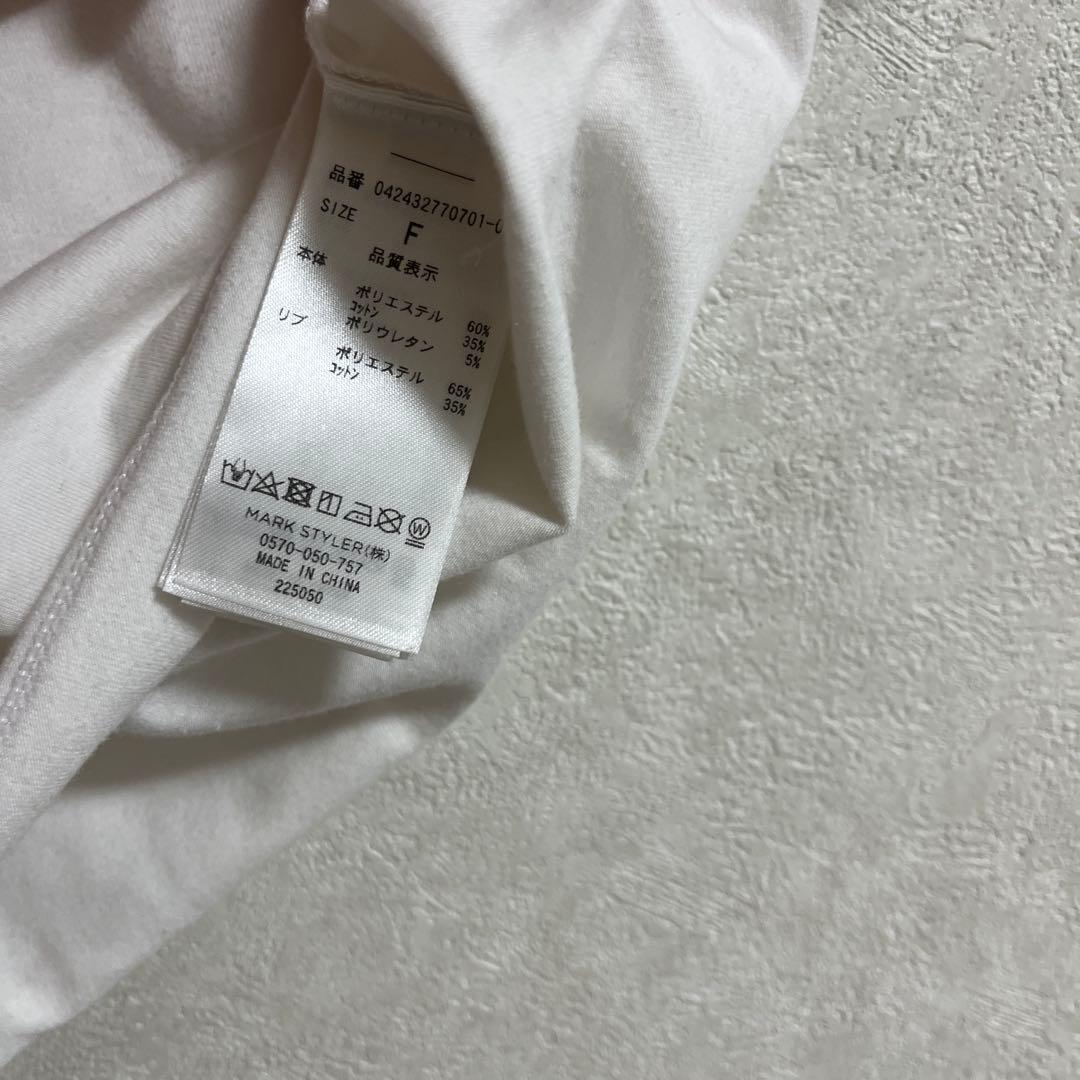 EMODA メタルロゴ Tシャツ ホワイト — image 5