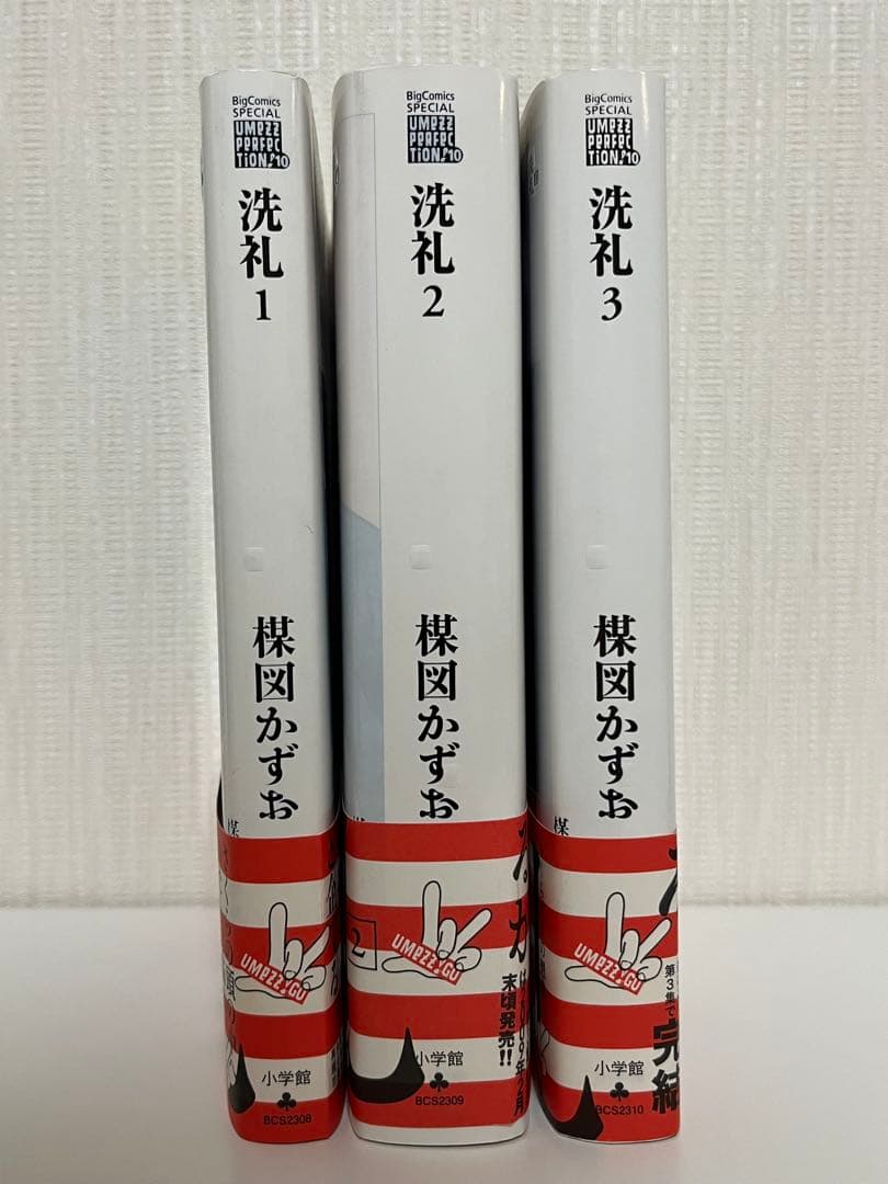 洗礼 全3巻セット 楳図かずお PERFECTION!【初版、帯付き】 — image 2