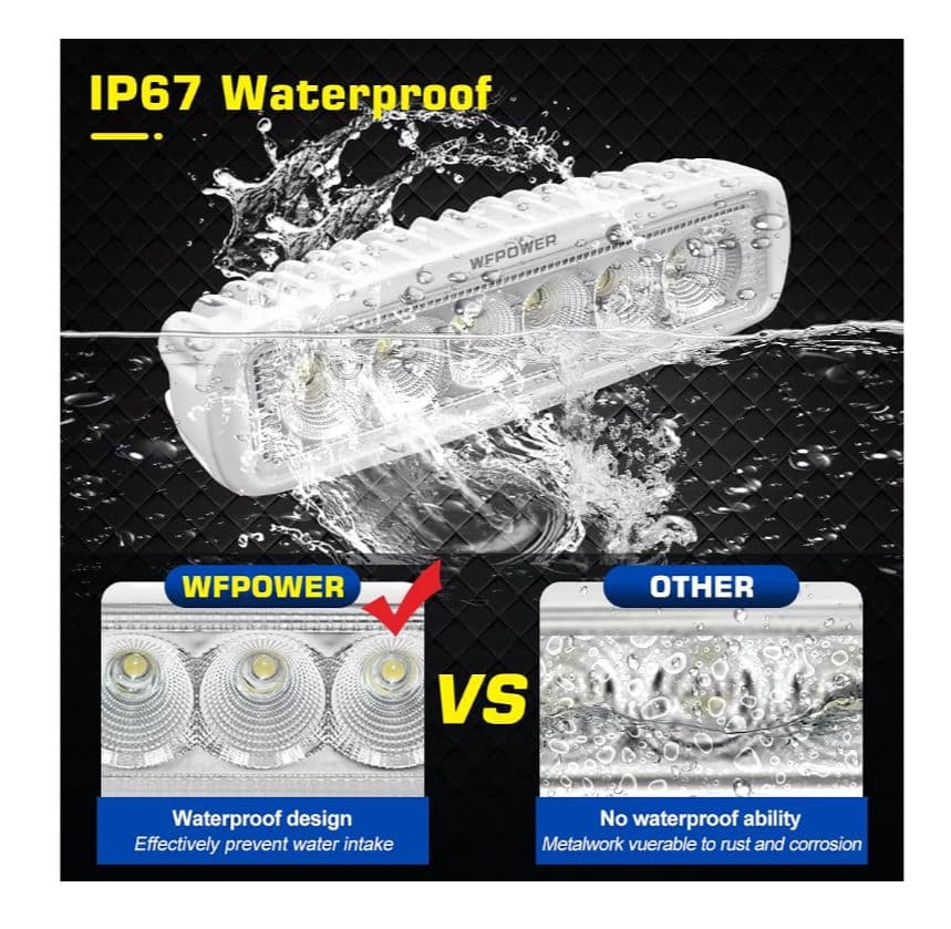 新品　WFPOWER　防水マリンライト — image 4