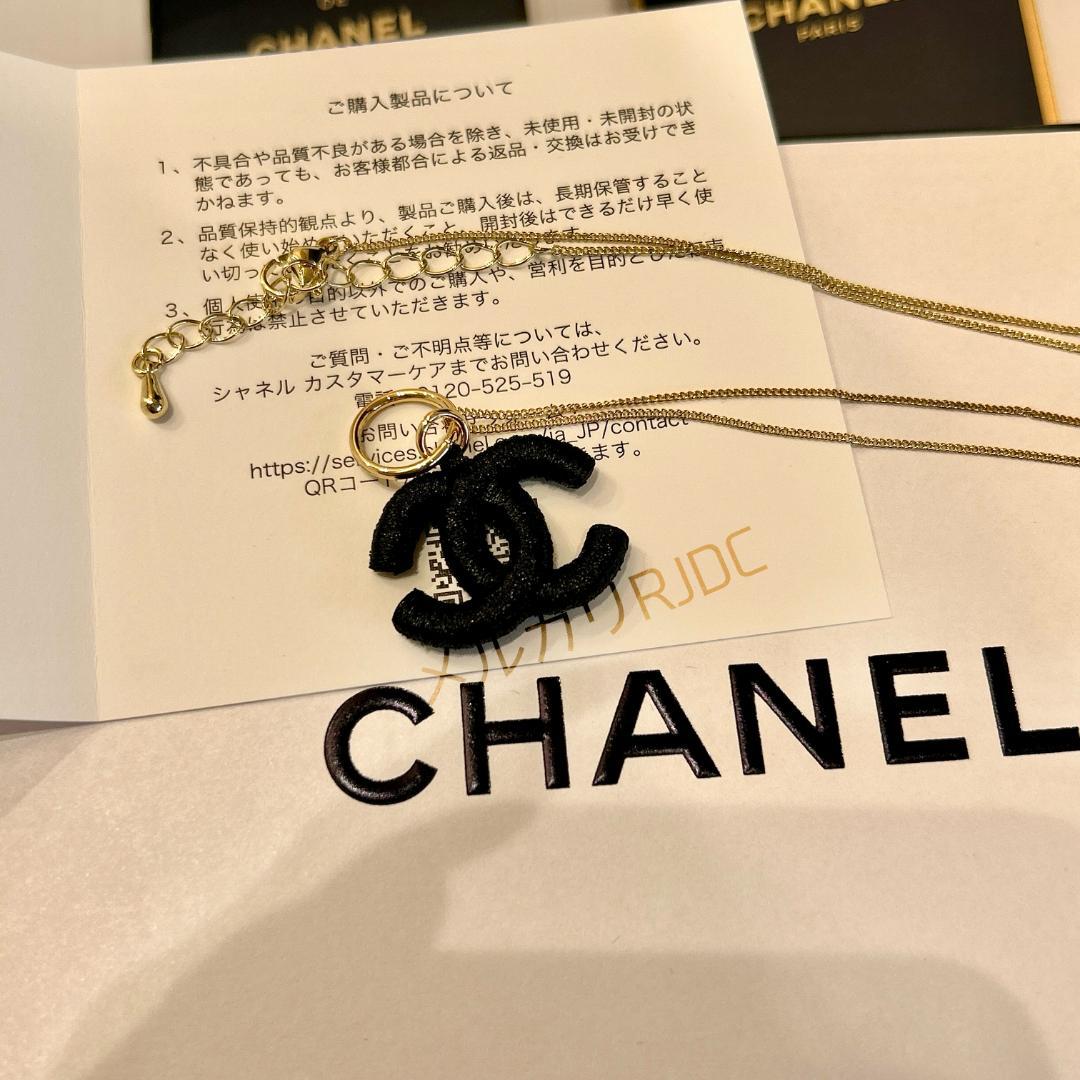 【新品未使用】CHANEL 正規品 メゾンの象徴 ブラックブロドリー ネックレス — image 4