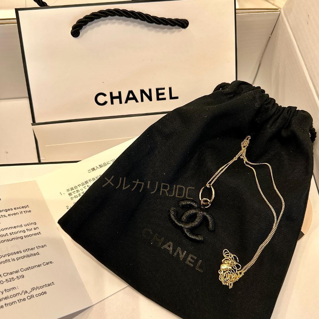 【新品未使用】CHANEL 正規品 メゾンの象徴 ブラックブロドリー ネックレス — image 5