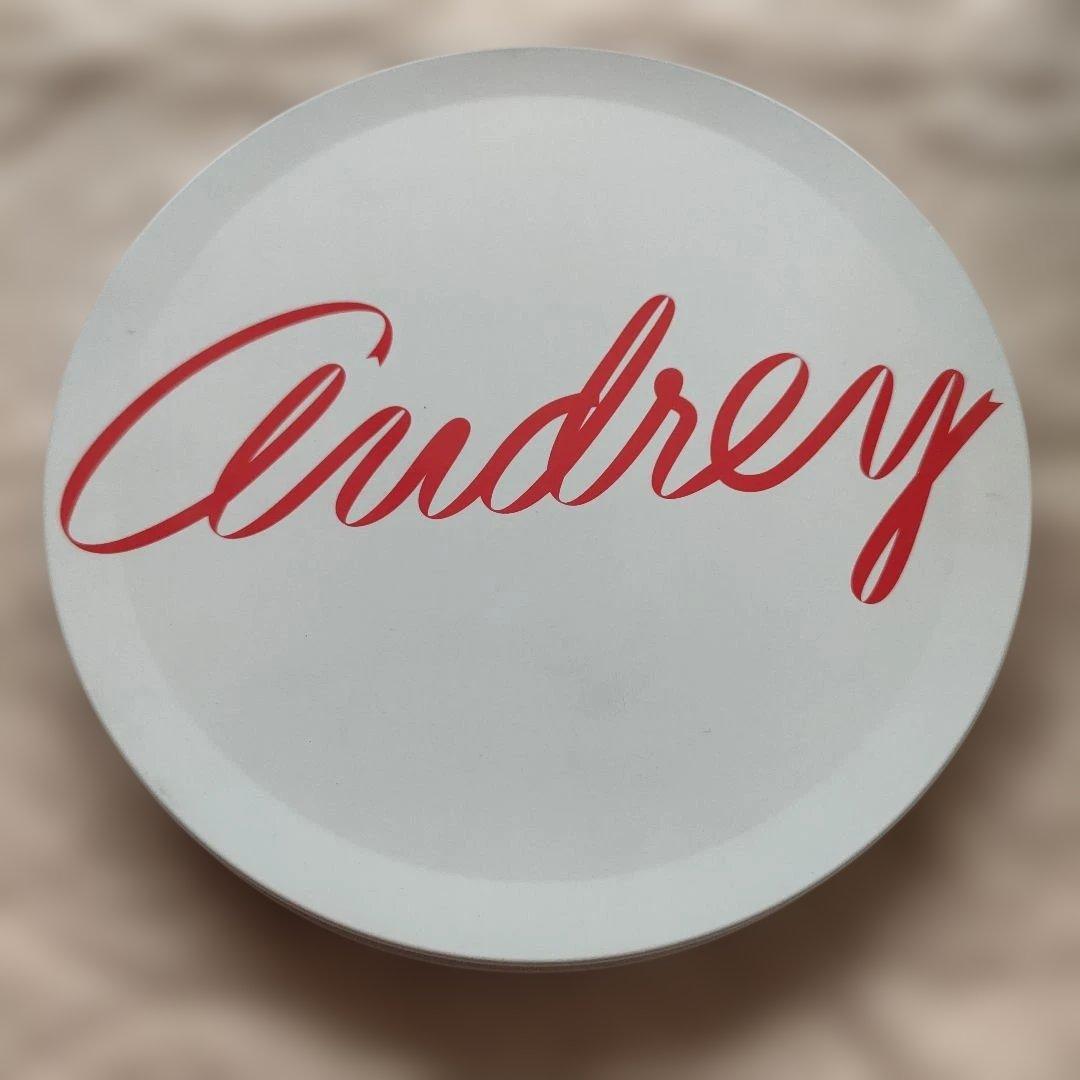AUDREY オードリー 空き缶 クローバー柄＆ミニ冊子 — image 3