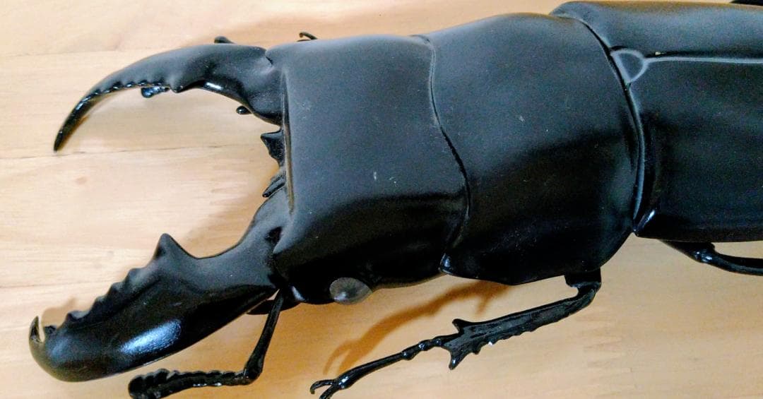 ヒラタクワガタ　MEGA　フィギュア　昆虫　クワガタムシ　大きい　ヒラタ　BIG — image 3