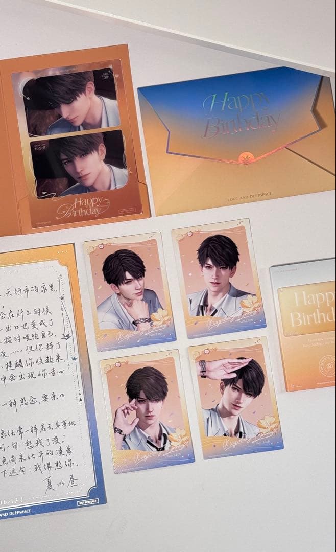 恋と深空 マヒル夏以昼Caleb 2025誕生日バースデー チェキ — image 3