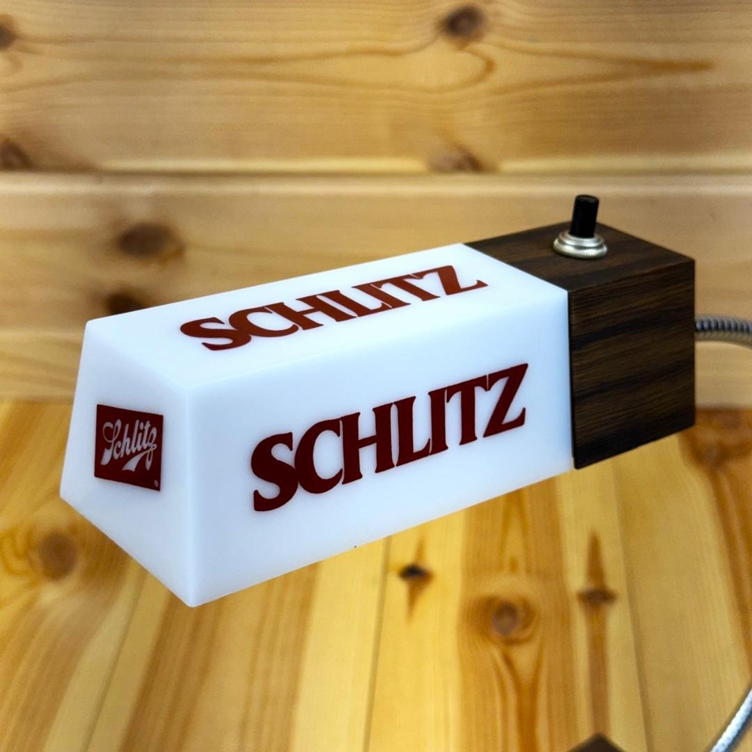 SCHLITZ シュリッツ デスクランプ ライト サイン ビール ビンテージ — image 4