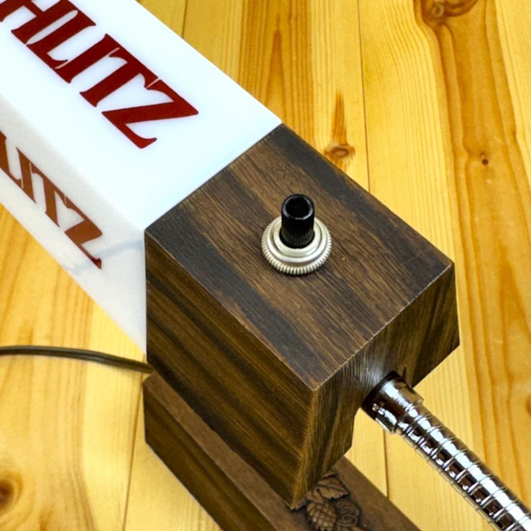 SCHLITZ シュリッツ デスクランプ ライト サイン ビール ビンテージ — image 5