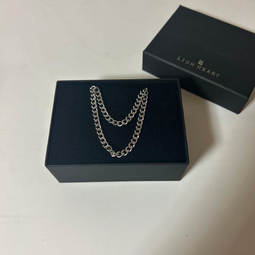 6/24 23:59まで特別価格LION HEART シルバーチェーンネックレス — image 2