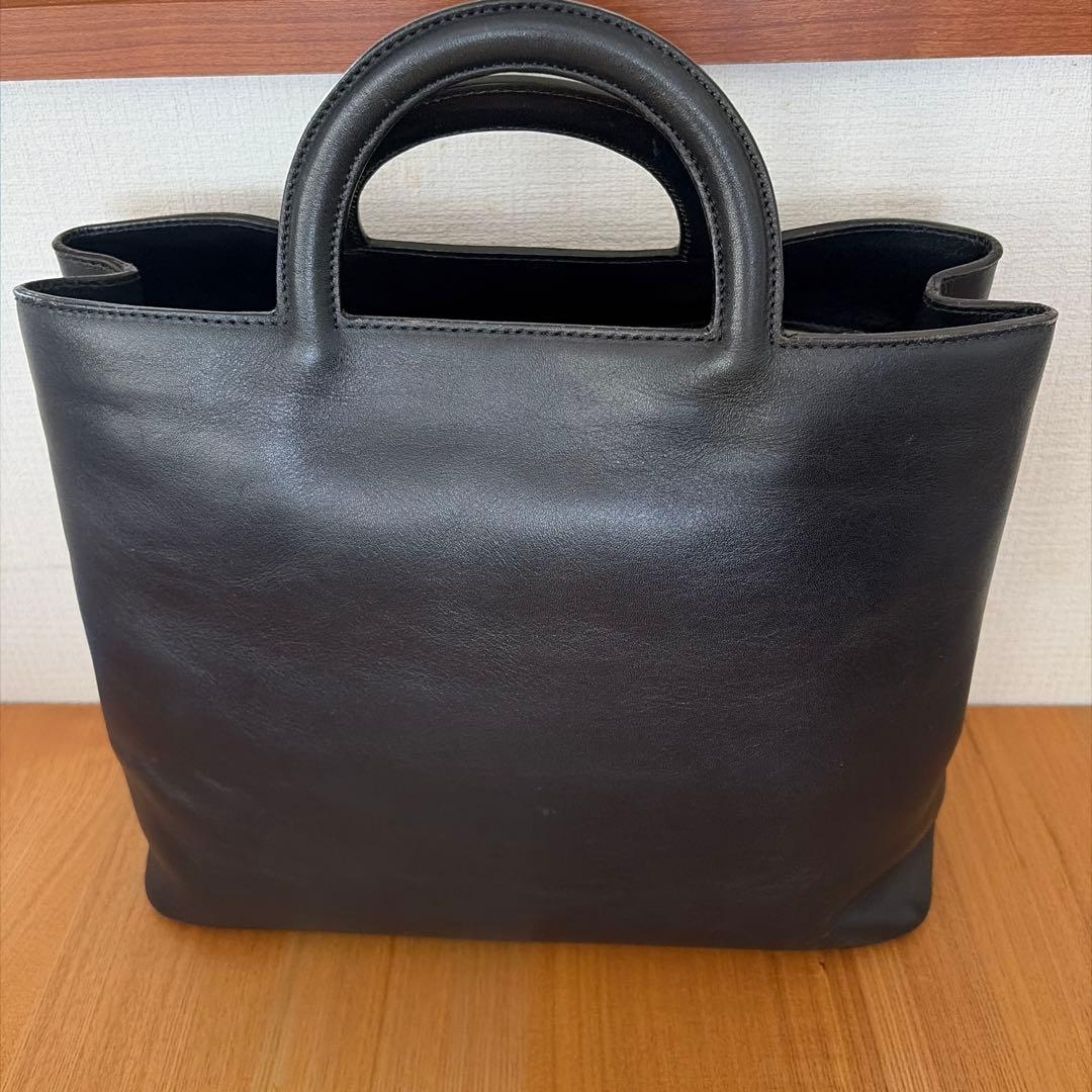 HIROFU ハンドバッグ ブラック レザー — image 2