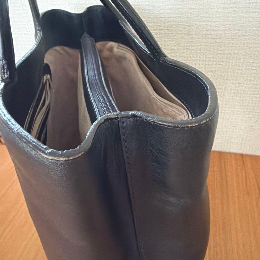 HIROFU ハンドバッグ ブラック レザー — image 3