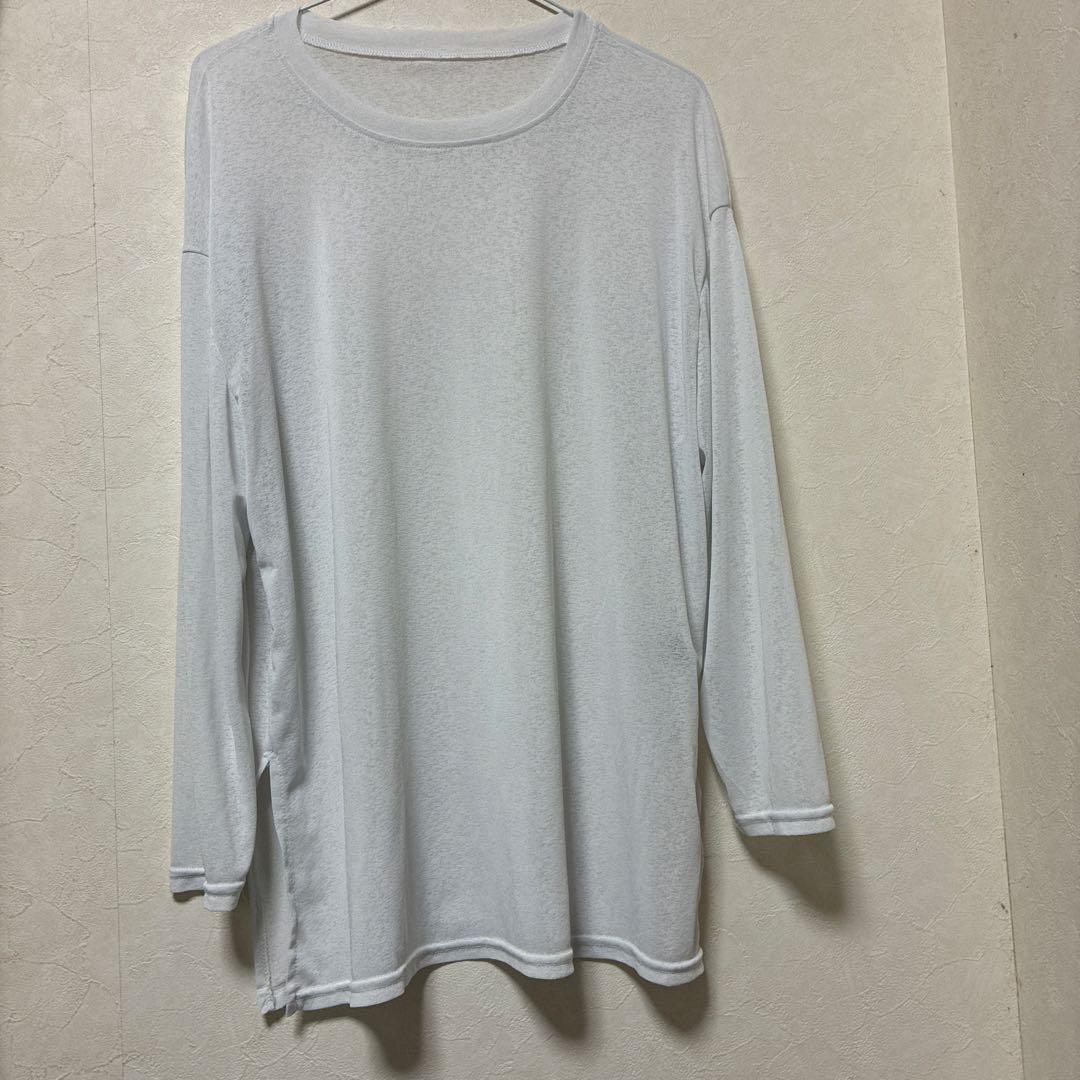 シアー長袖カットソー＊フリーサイズ — image 2