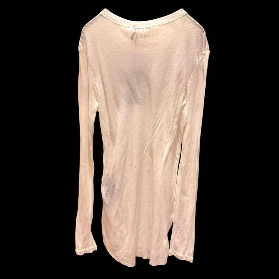 未使用 22SS ANN DEMEULEMEESTER シルク混カットソー — image 2