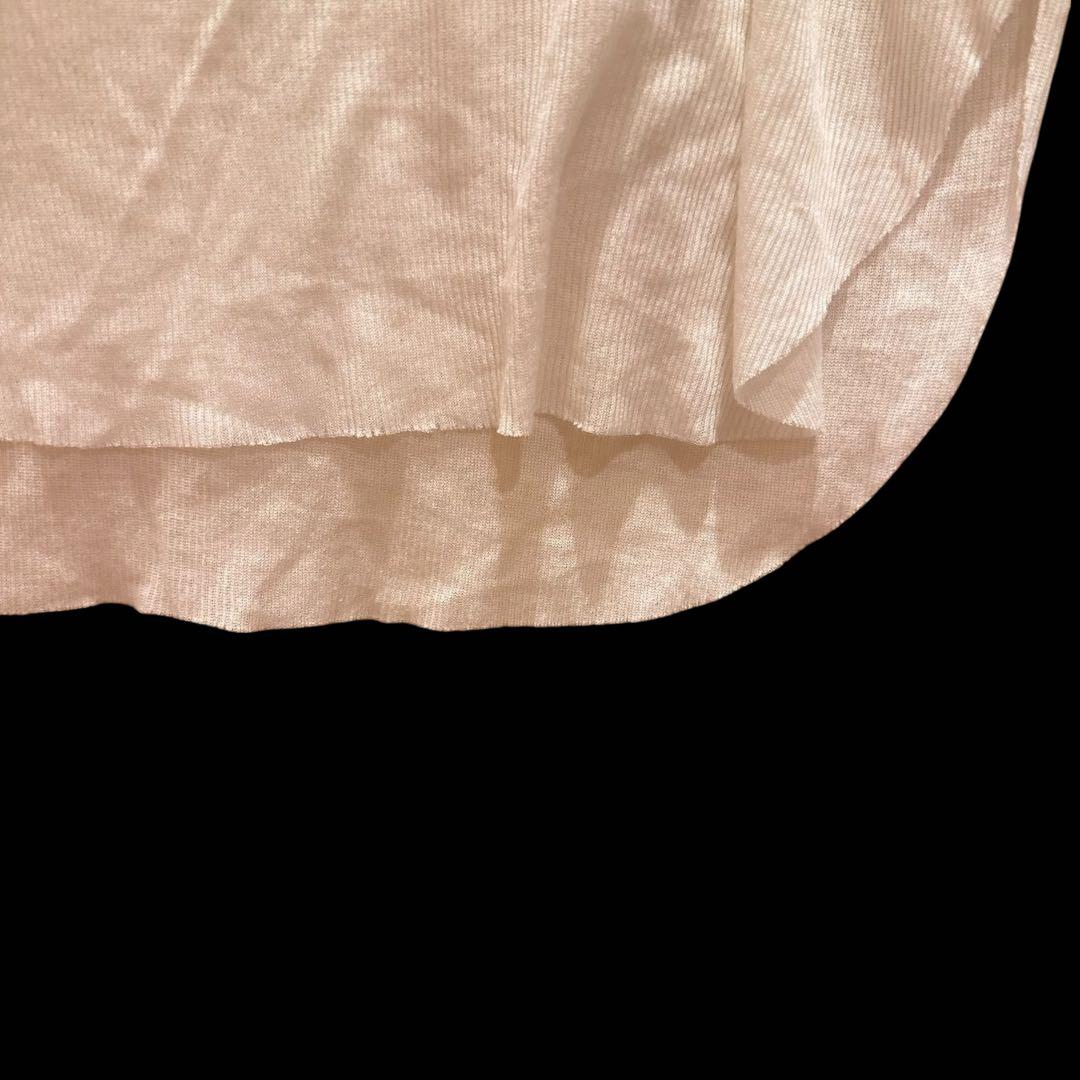 未使用 22SS ANN DEMEULEMEESTER シルク混カットソー — image 4