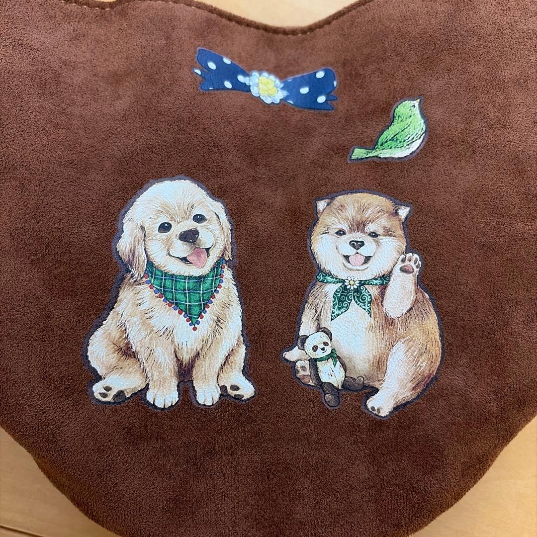 yukiemon ペタペタ　ブラウン ハンドバッグ　ユキエモン — image 3