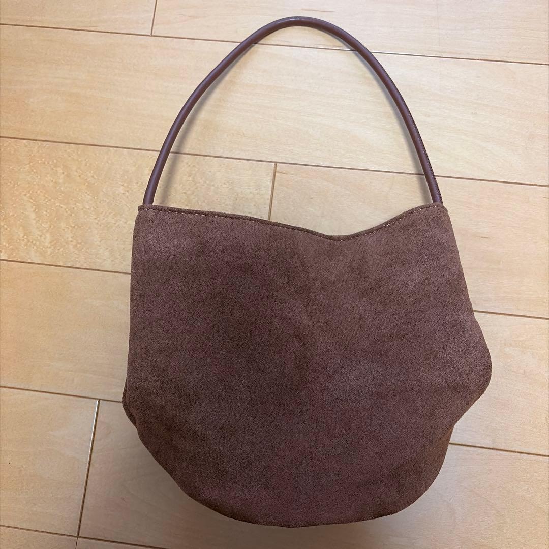 yukiemon ペタペタ　ブラウン ハンドバッグ　ユキエモン — image 4