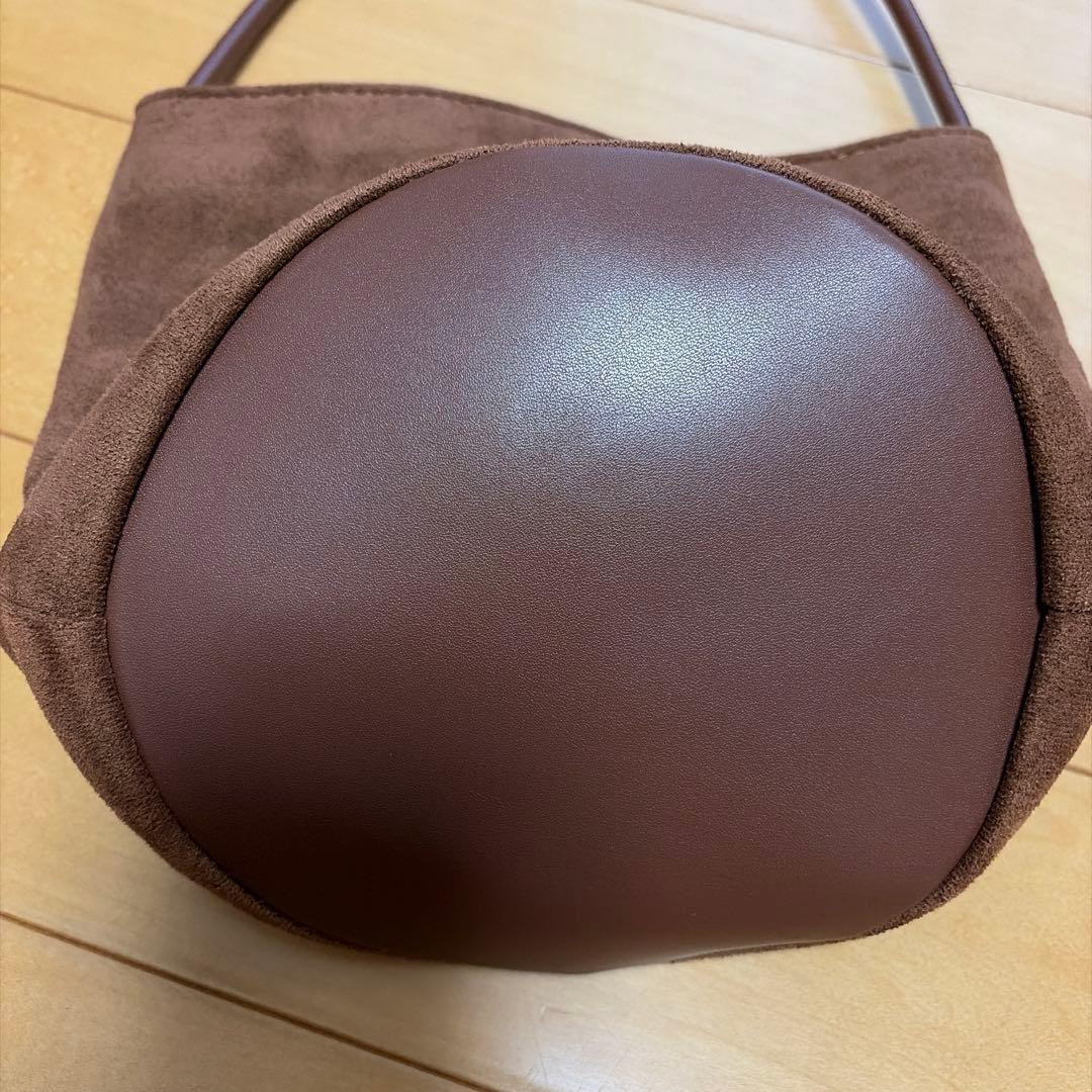 yukiemon ペタペタ　ブラウン ハンドバッグ　ユキエモン — image 5