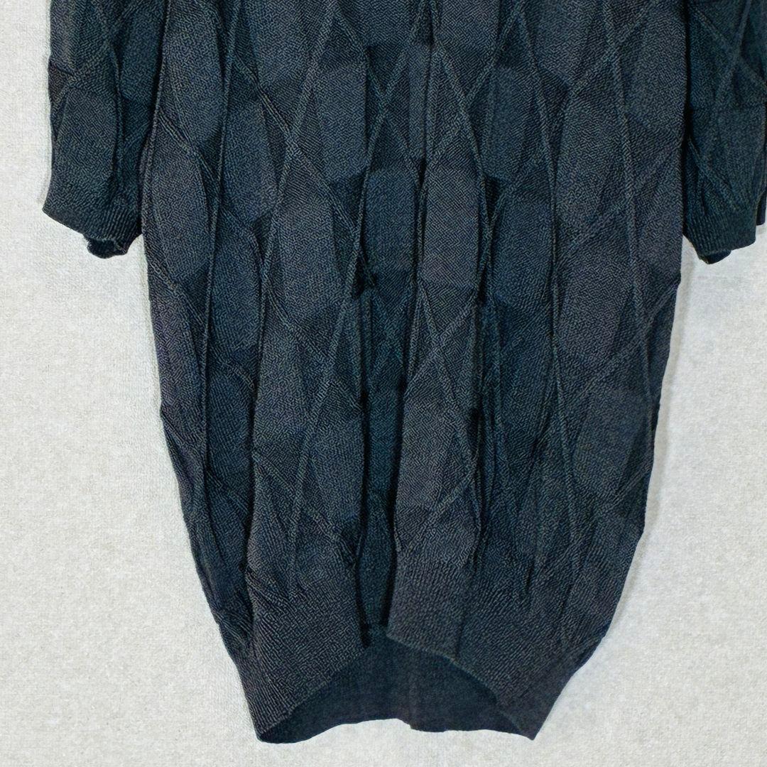 希少✨️ COMME CA DU MODE ハーフジップ サマーニット 半袖 M — image 5