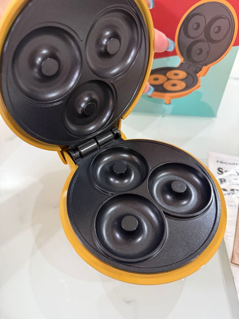 美品 recolte Smile Baker Mini ミニドーナツメーカー — image 2