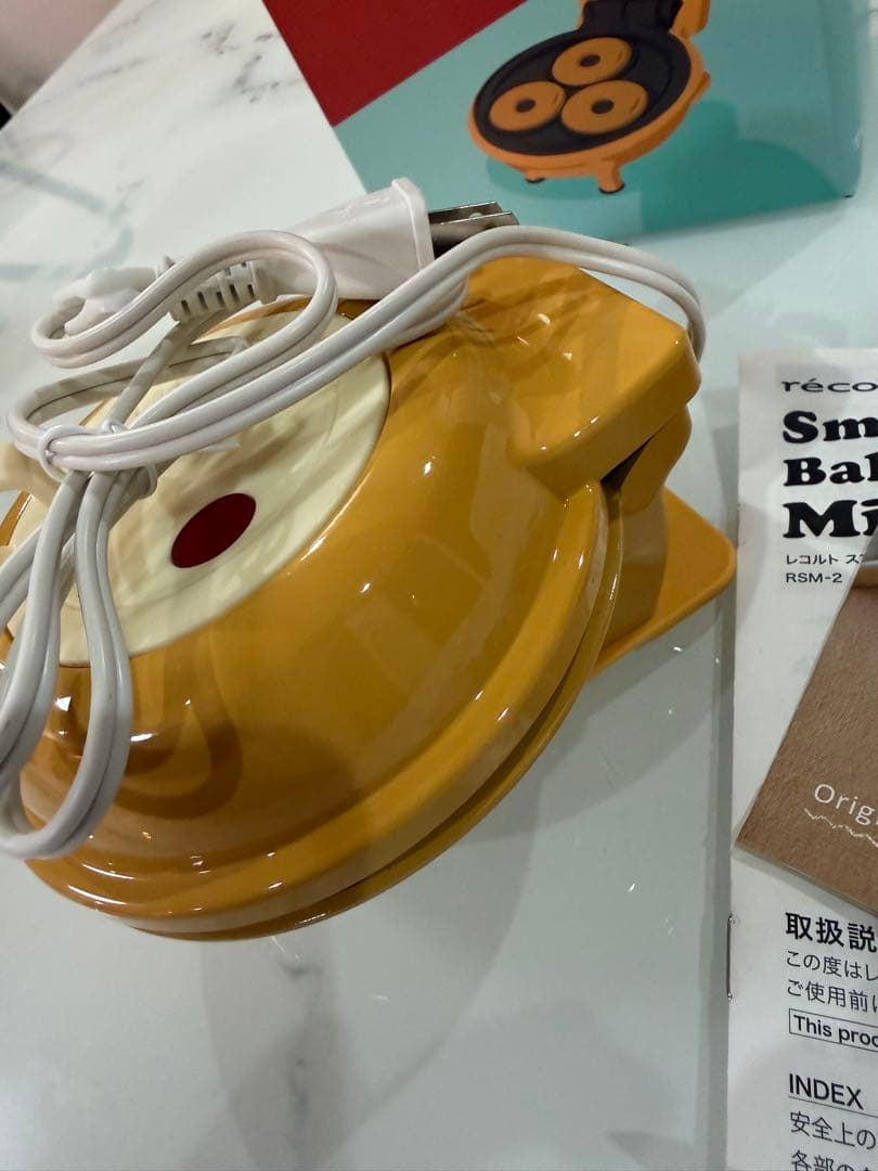 美品 recolte Smile Baker Mini ミニドーナツメーカー — image 3