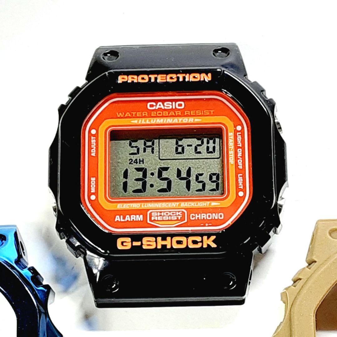 G-SHOCK DW5600CS本体(ジャンク) とベゼル3点セット — image 2