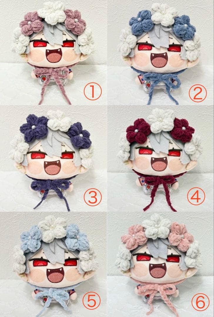 にじまるっと フラワーヘッドドレス お花モチーフ — image 4
