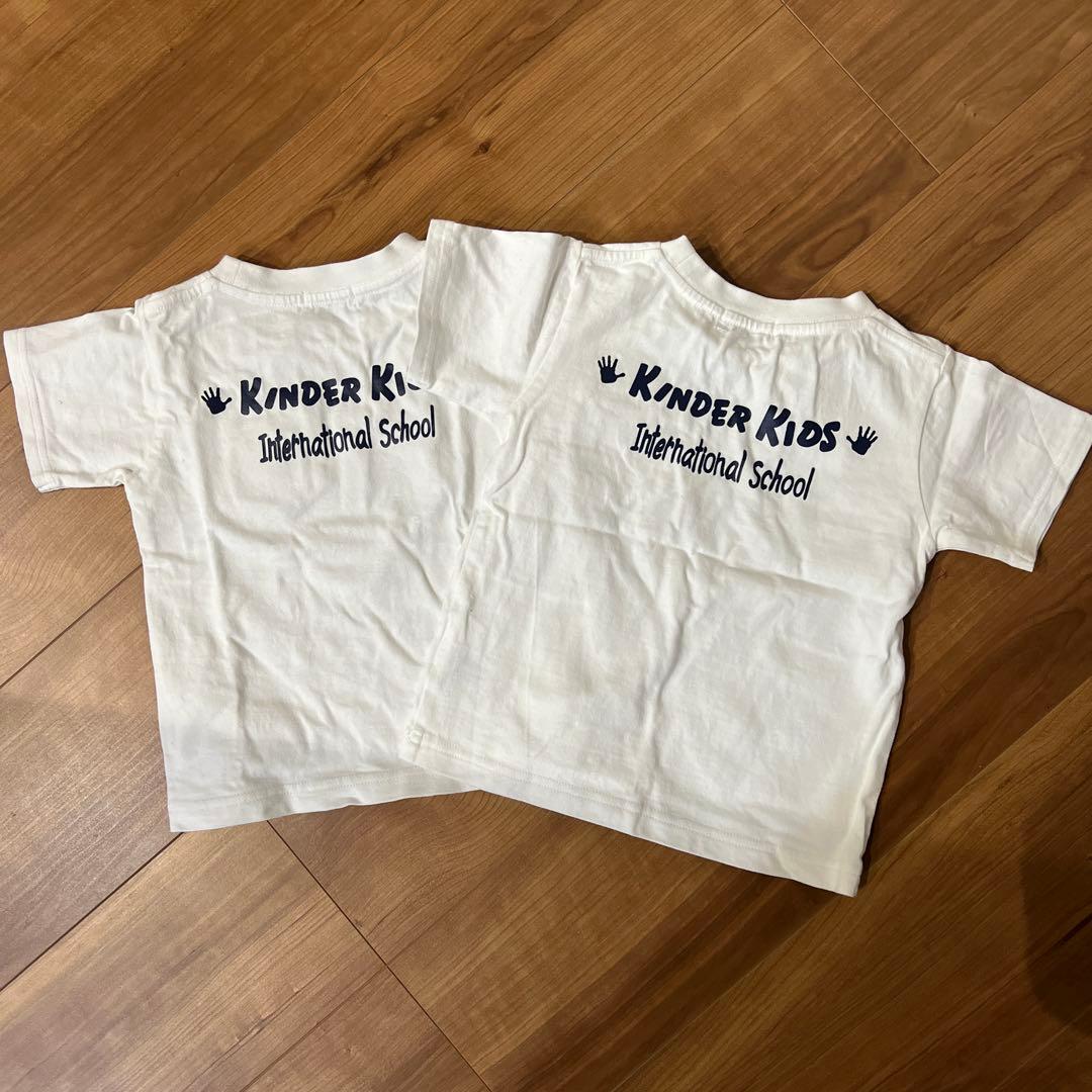 【ハニル様専用】キンダーキッズ白ホワイト Tシャツ ポケット付き 単品 — image 2