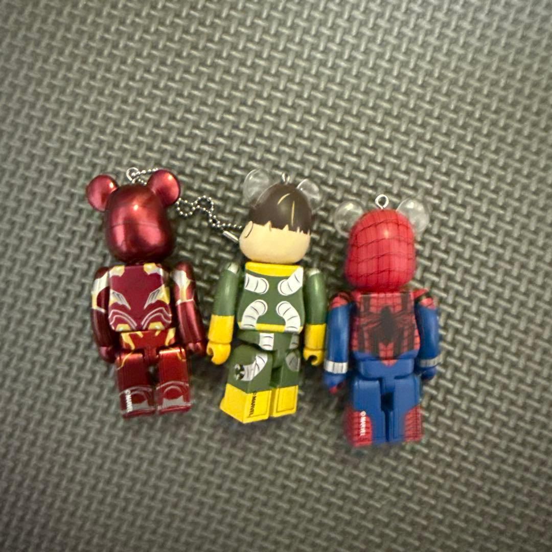 BE@RBRICK MARVEL キーホルダー 3種セット — image 2