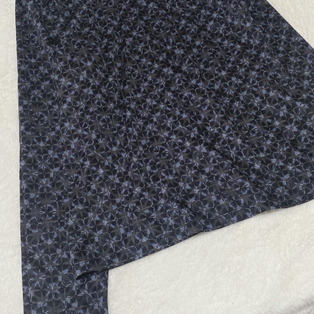 DE0367【ジュディコレクション】カットソー【40】ファスナー ハイネック総柄 — image 4