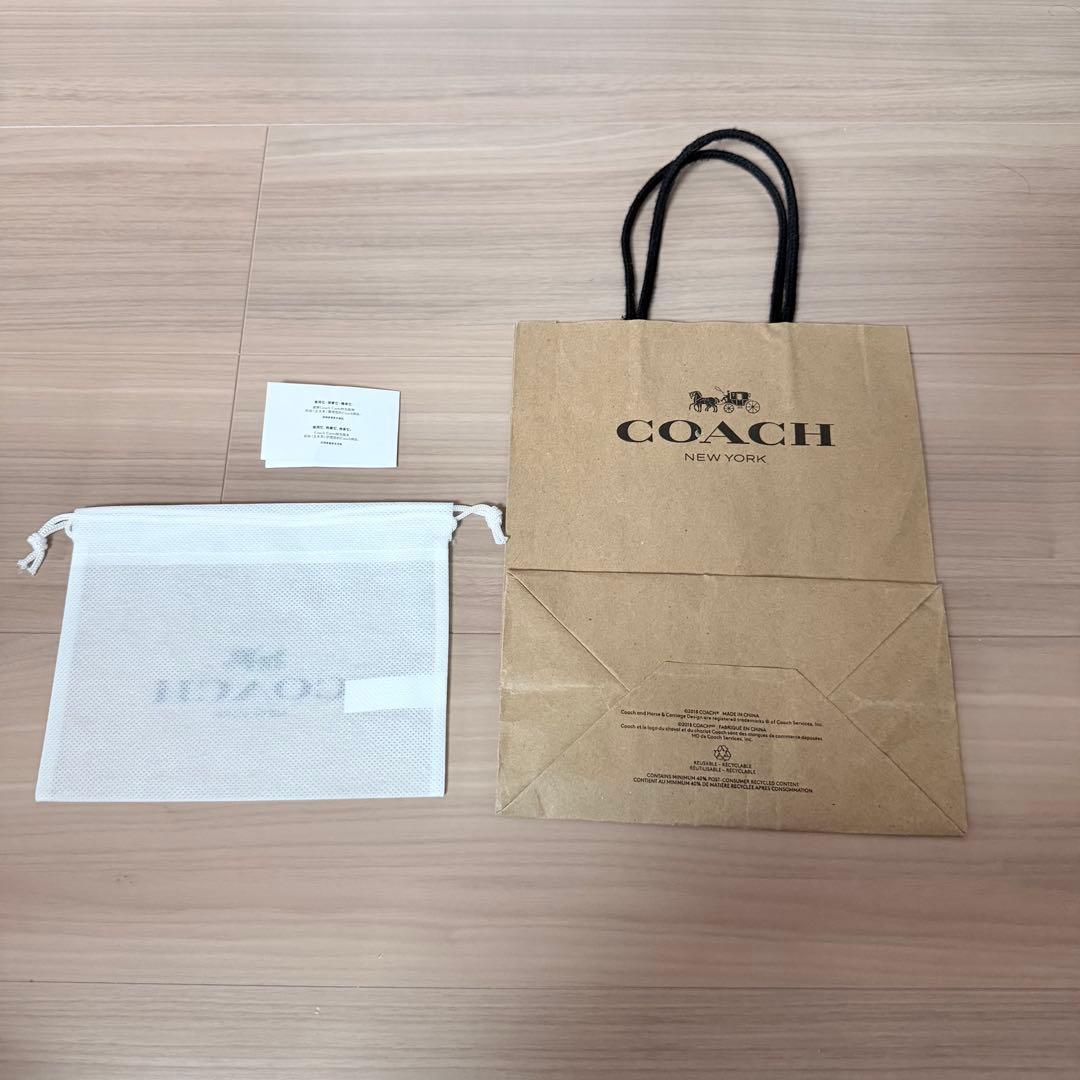 COACH ショップ袋 紙袋 巾着袋 セット — image 2