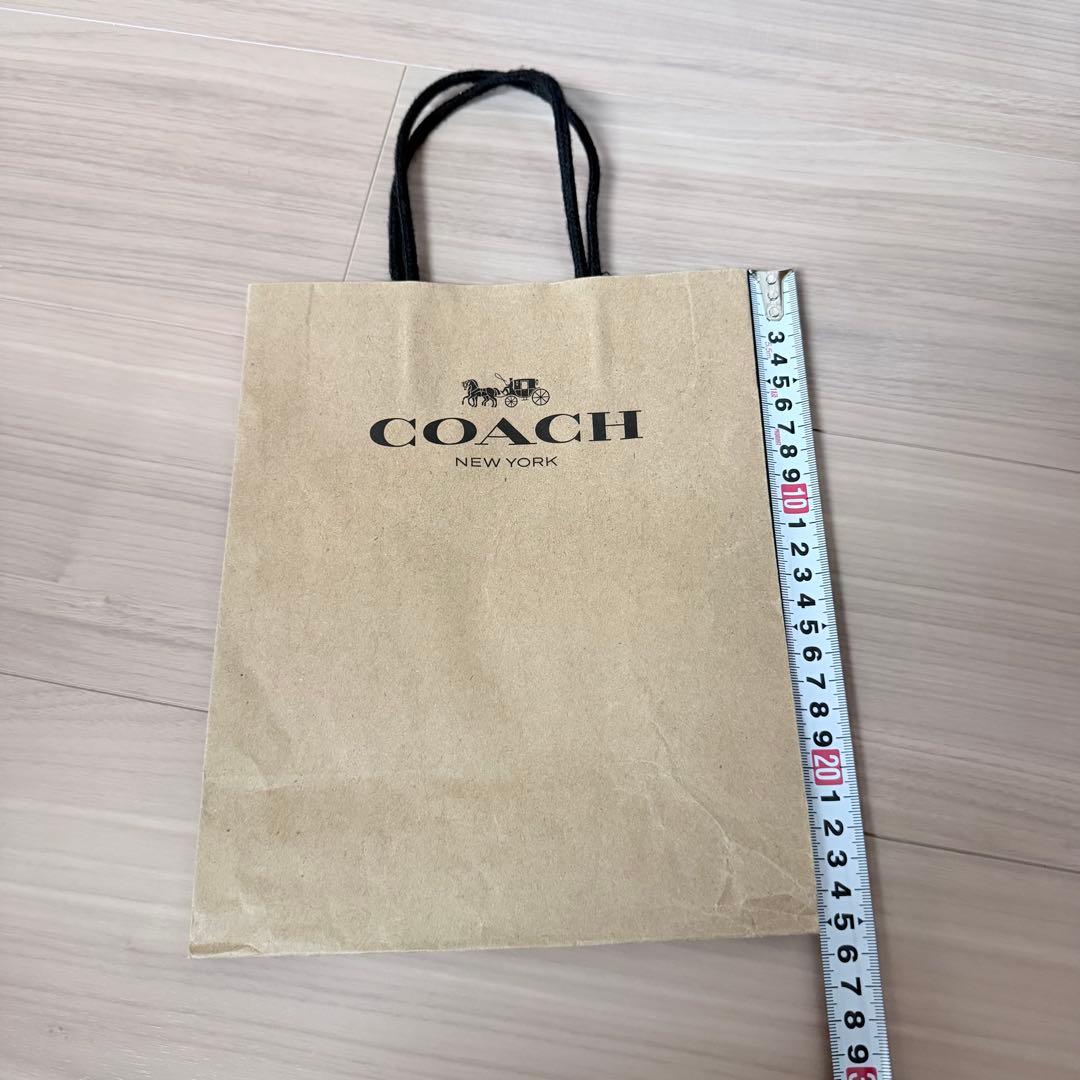 COACH ショップ袋 紙袋 巾着袋 セット — image 3