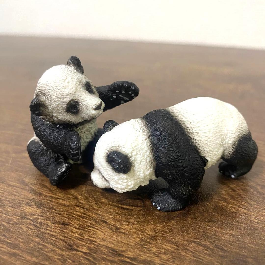 シュライヒ Schleich パンダ フィギュア 動物 ミニチュア — image 2