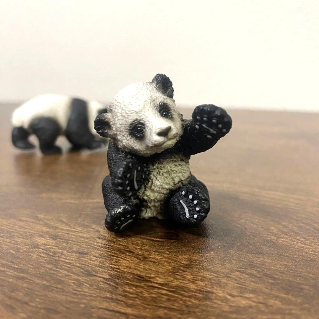 シュライヒ Schleich パンダ フィギュア 動物 ミニチュア — image 5