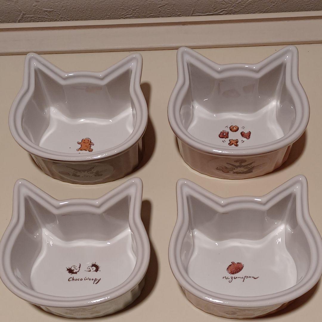 わちふぃーるど　ダヤン　✨ココット✨　４個セット✨　猫　非売品　　レア！ — image 4