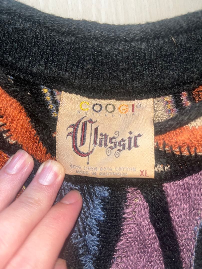 00s y2k coogi ニット　hiphop — image 2